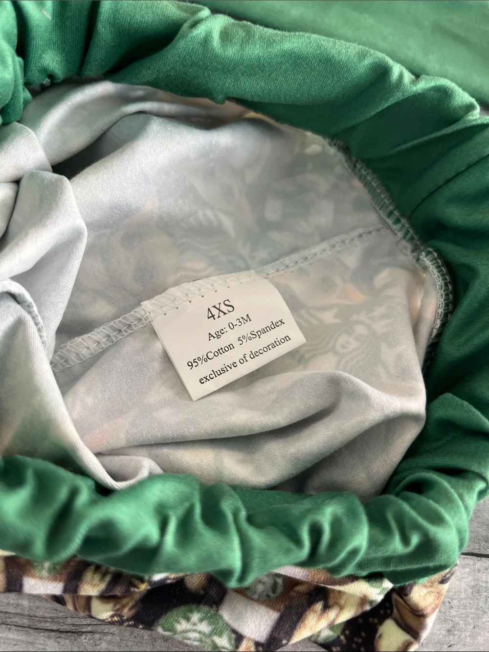 Starbucks Green Baby Yoda Print Hoodie Set